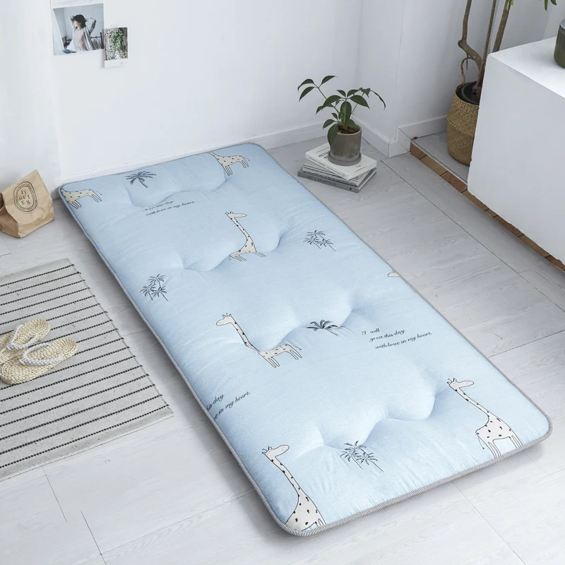  Suitable for student dormitory mattresses Comfortable fabric medium thickn Foldable Tatami mats Bre