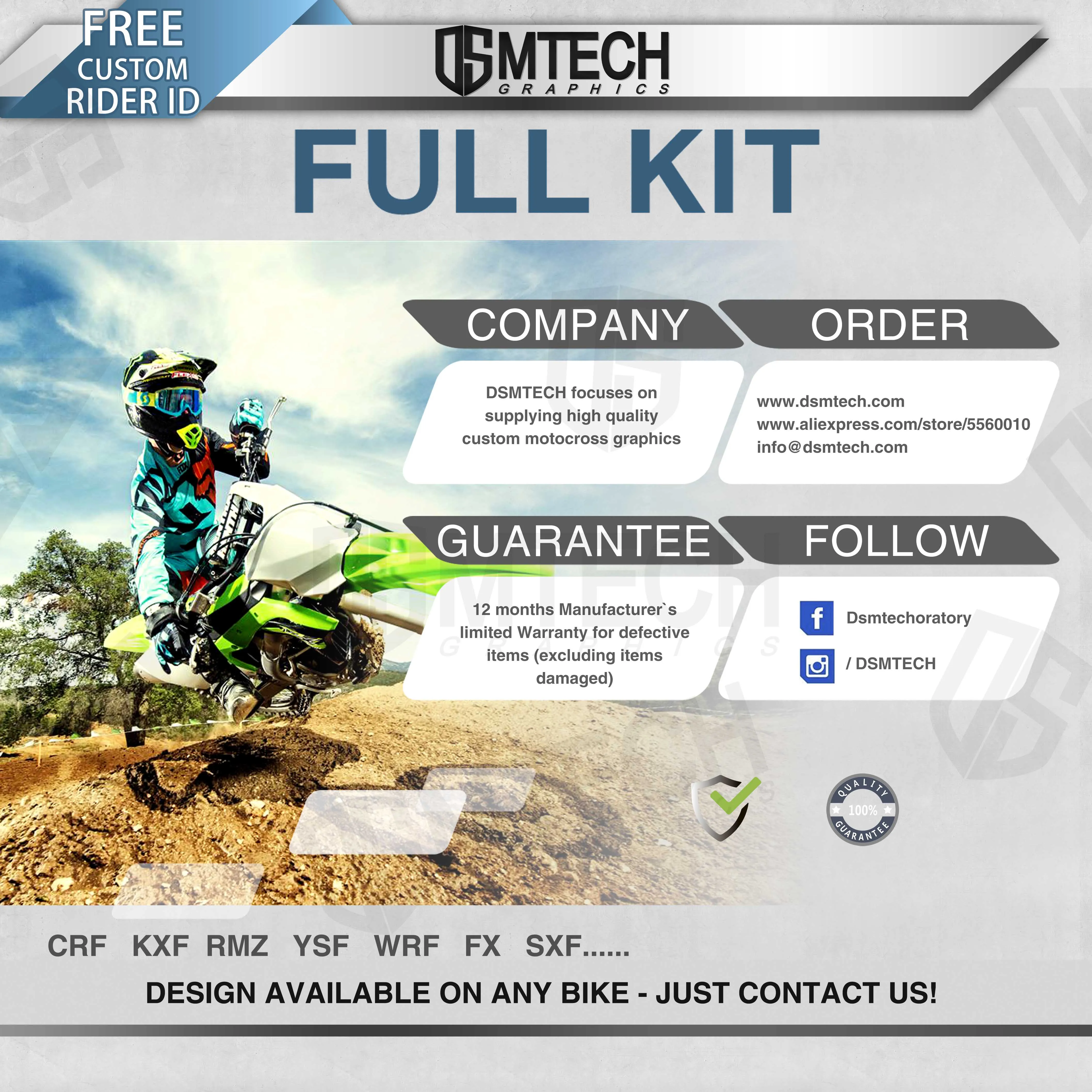 DSMTECH  Į ƼĿ ׷ ŰƮ, ͻŰ 2019 2020 2021 KXF450 2021 2022 KXF250 