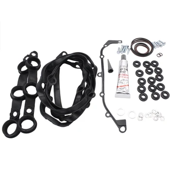 

Double Twin Seals Repair Set with Gasket For-BMW 5 7 Series E60 E61 E65 E66 M52 M54 M56