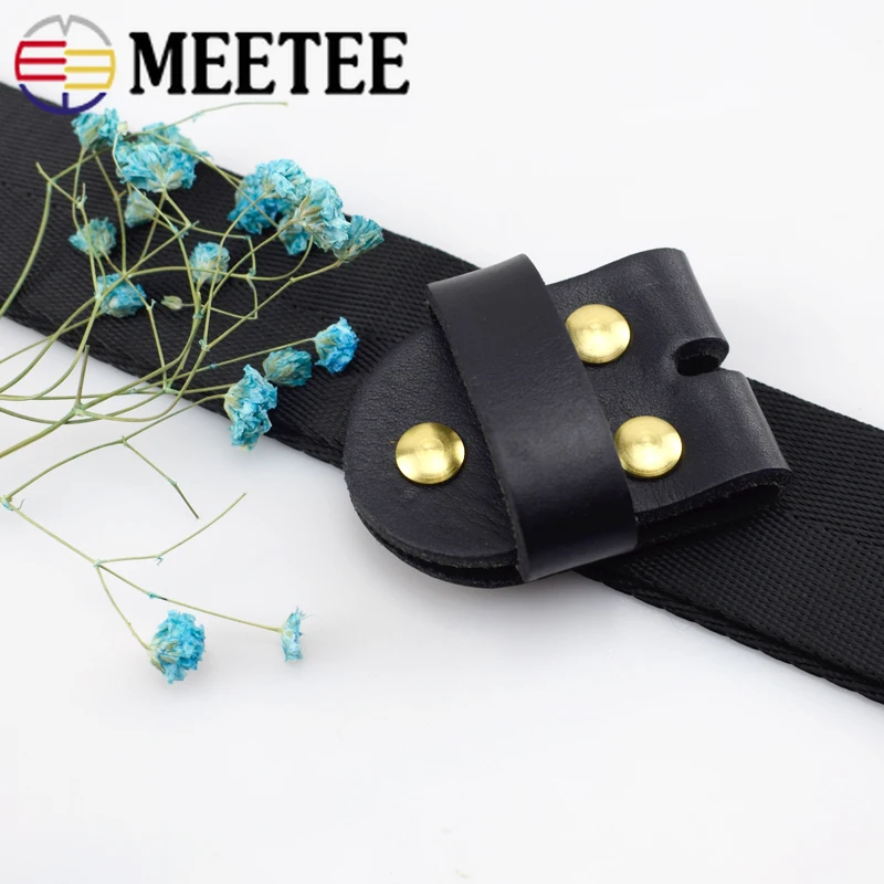 3 8 см Meetee высокое качество мужской ремень с пряжкой соединение кожа твердая