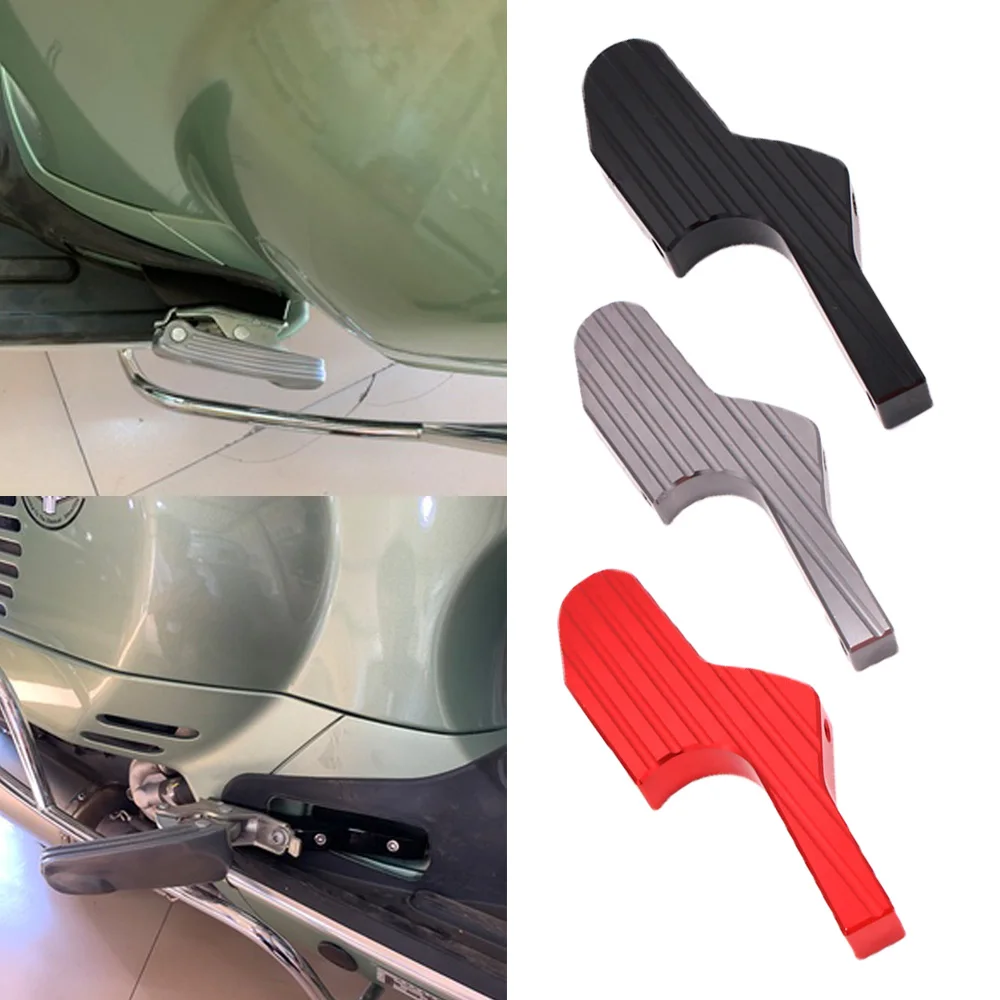 Подножка для пассажира наращивания на заколках на подножки для Vespa GT GTS GTV 60 125 150 200 250 300 300ie