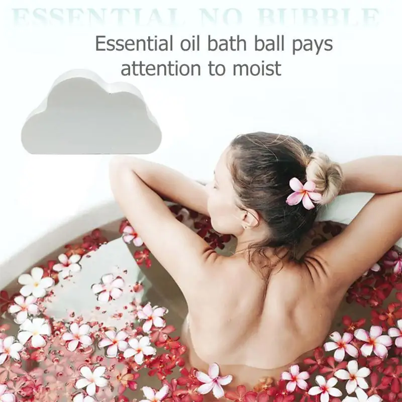 Естественный Уход за кожей облака Радуга ванны соль мяч эфирное масло Effervescent Пузырьковые шарики для ванны Отшелушивающий увлажняющий пузырь