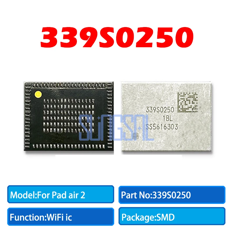 1 шт./лот новый оригинальный 339S0250 для ipad air 2 pad 6 высокая температура wifi ic |