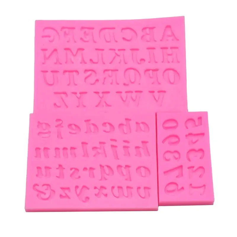 

3Pcs Letter Number Pendant Message Resin Mold Epoxy Resin Jewelry Making Tools U4LE