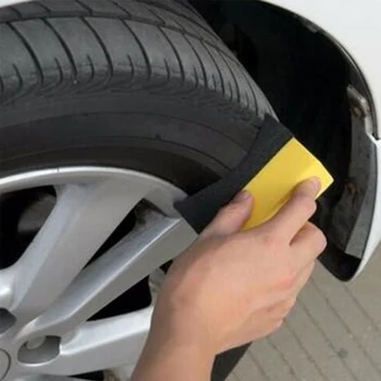 

1/5Pcs Auto Waxing Cleaning Tool Corner Wipe Clear Residual Wax Cleaning Eraser Wax Auto Polish Pad Tool Car Wash Sponge