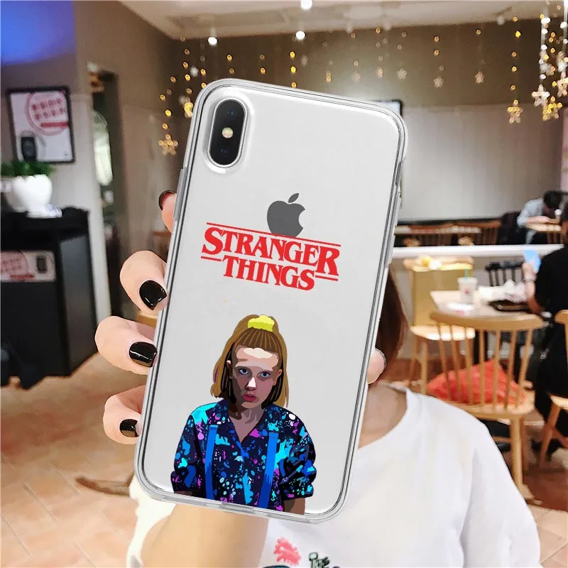 Stranger Things Сезон 3 американский ТВ прозрачный мягкий силиконовый чехол для телефона для iphone 11 Pro Max X 5S 5 SE 6 6s 7 8 plus XS Max XR