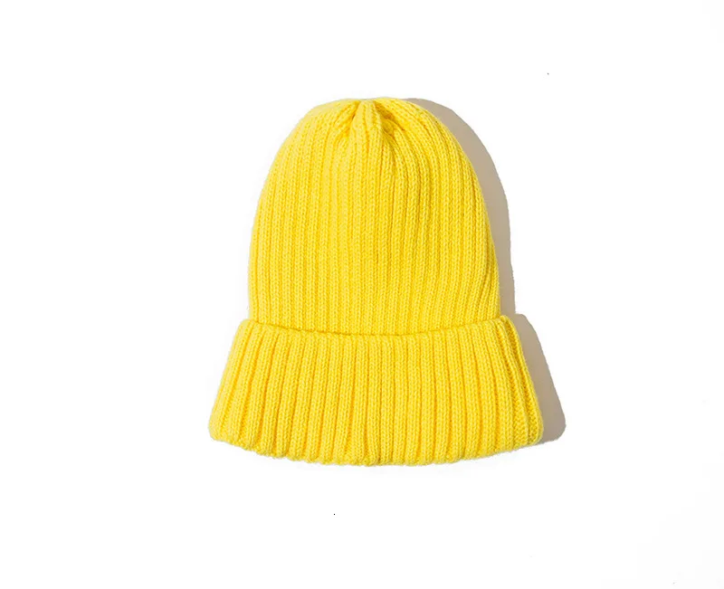 Зимние Повседневные вязаные шапки Skullies карамельного цвета, толстые мягкие женские шапки, универсальные женские шерстяные шапки Beanies Feamale