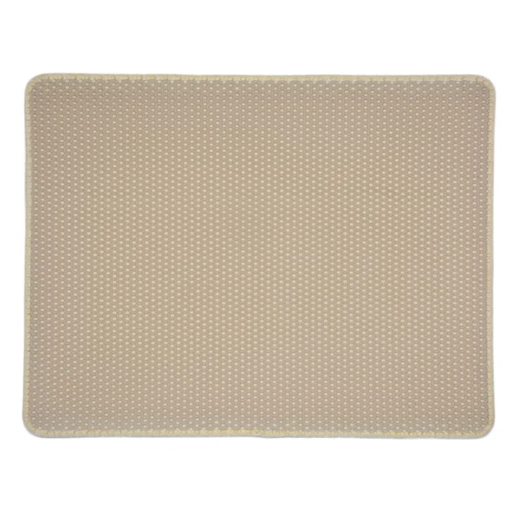Beige Pet наполнитель для кошачьего туалета коврик двойной Слои EVA наполнитель для кошачьего туалета в охотничьем стиле очистить коврик Водонепроницаемый специальной нескользящей подошве ПЭТ подстилка коврик для кошки Слои - Цвет: Beige
