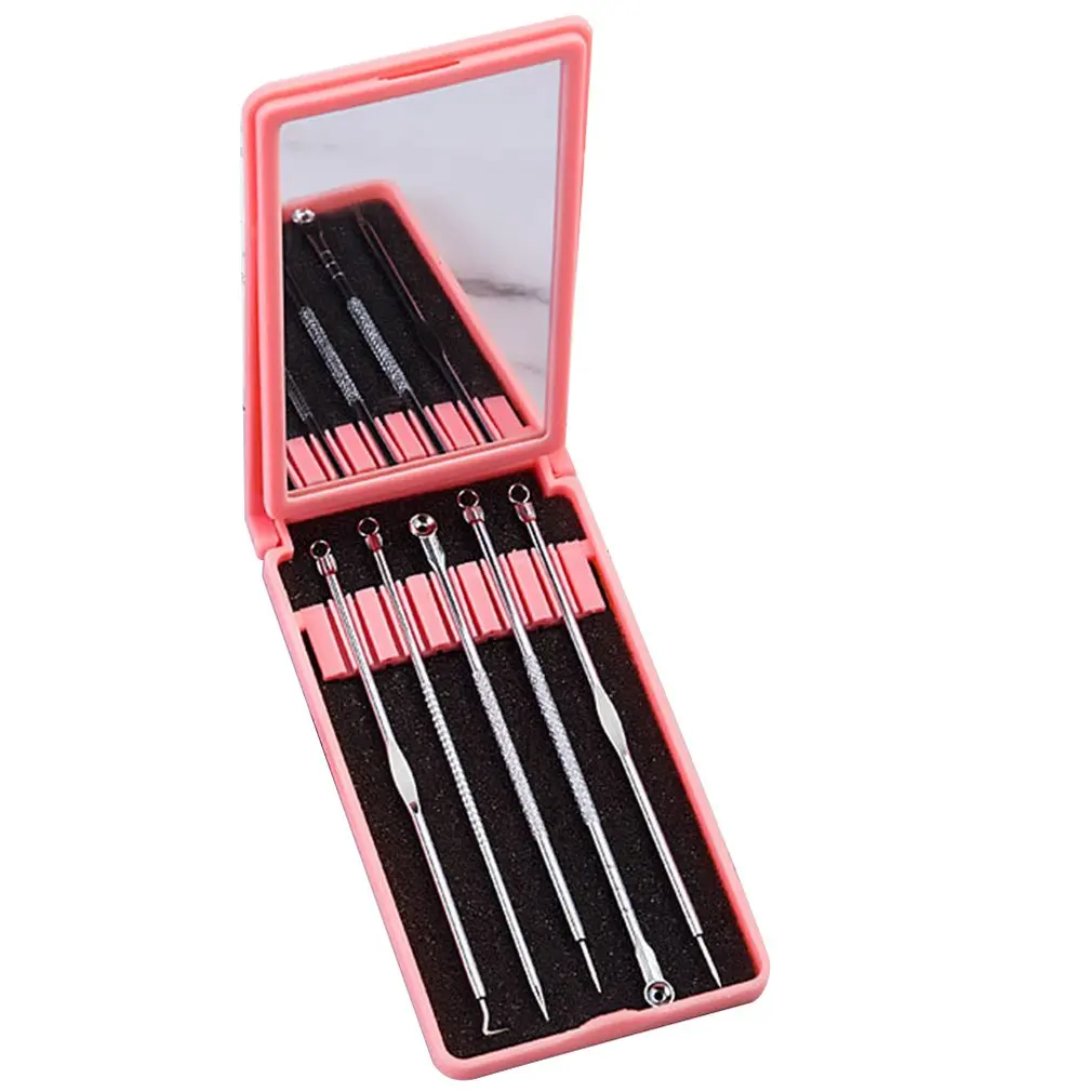 

Acne Needle 5-Piece Suit Remove Blackhead Tool Random Color Acne Needle Acne Needle Removal Tool Beauty Tool