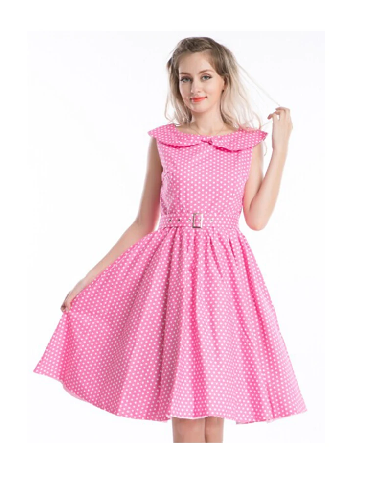 GRACE KARIN Abito da Donna Vintage Anni '50 retrò Rockabilly Swing