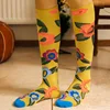 Men Women Socks Knee Sports Stockings (20-30mmHg) for Football Running,Travel,Cycling,Pregnant,Edema,Nurse ► Photo 2/5