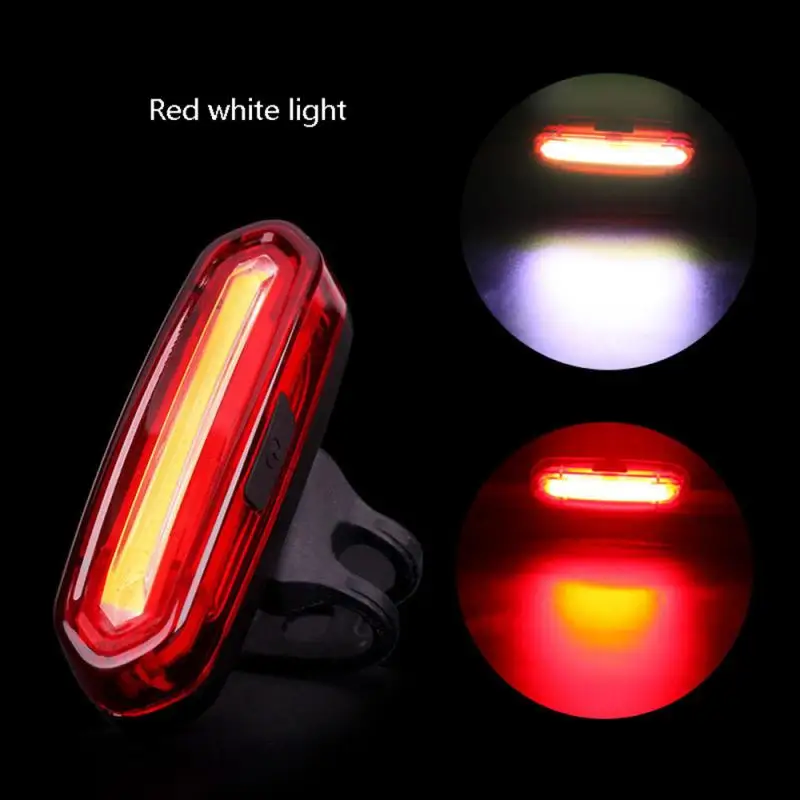 Bike Light Waterproof USB Charging Mountain Bicycle Headlight Safety Riding Rear Light Led Cycling Taillight bicycle accessorie