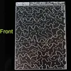 AJ0088 Stainless Steel Military Nodel Forest Desert Camouflage Cover Paper Cutting Mat 1/72  1/100 90x50mm 5