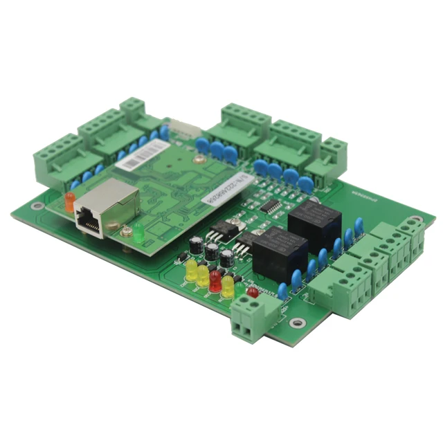 TCP/IP Wiegand 26 34 Door Access Control Panel Board for security solutions access control System 20000 Users Free Software 1