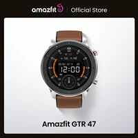 [Ship From Spain&Poland] Global Version Amazfit GTR 47mm Smart Watch 5ATM Smartwatch 24Days Battery Music Control 1