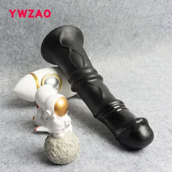 YWZAO Penis Men Anal Huge Strapon Dick Horse Sex Big For Women Couples Dildos Thrusting Toys Realistic Adults Only P47 2