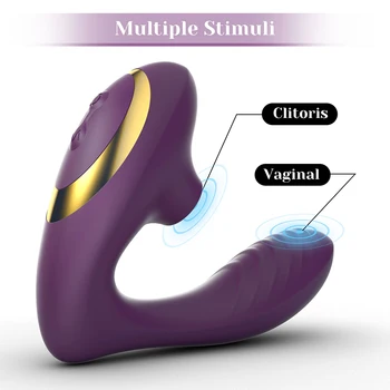 Tracy’s Dog New Pro 2 Clitori Sucking Vibrator With Remote Control Function Purple And Pink Optional Female Vibrator Sex Toy