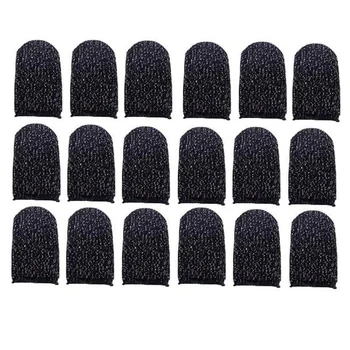 

30 Pcs Game Controller Finger Sleeve,Breathable Anti-Sweat Gaming Finger Cot for Sensitive Press Sn Finger Sleeve
