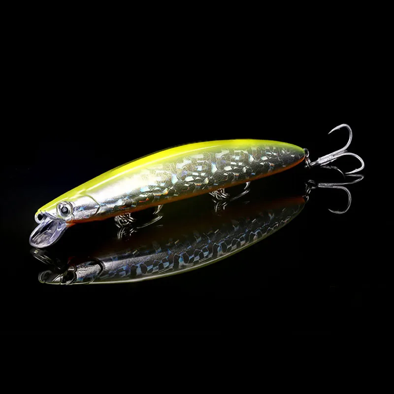 Isca de Plástico Isca de Pesca 3 com Gancho 20g Isca Artificial Minnow Água Superficial Fei Liu 3d Olhos Wobblers Rígido 8 Pçs - Set 12.5cm 14 Cheap Iscas artificiais