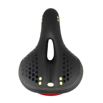 

Mountain Bike Bicycle Saddle Waterproof Road bike Accessory 1pc Good shock Wide