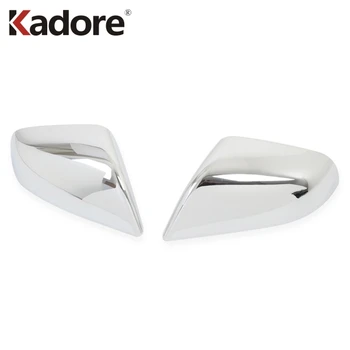 

For Tesla Model S 2017 2018 2019 Carbon Fiber Side Door Rearview Mirror Cover Trim Back Up Mirror Protector Car Accessories