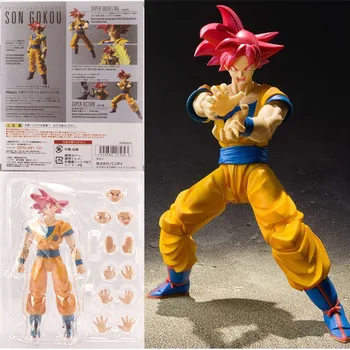 

18cm Dragon Ball Action Figures SHF Son Gokou Figure Anime Dragon Ball Z Son Gokou Goku