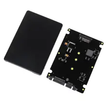 M.2 NGFF(SATA) SSD до 2,5 дюймов SATA3 адаптер карта твердотельный жесткий диск корпус