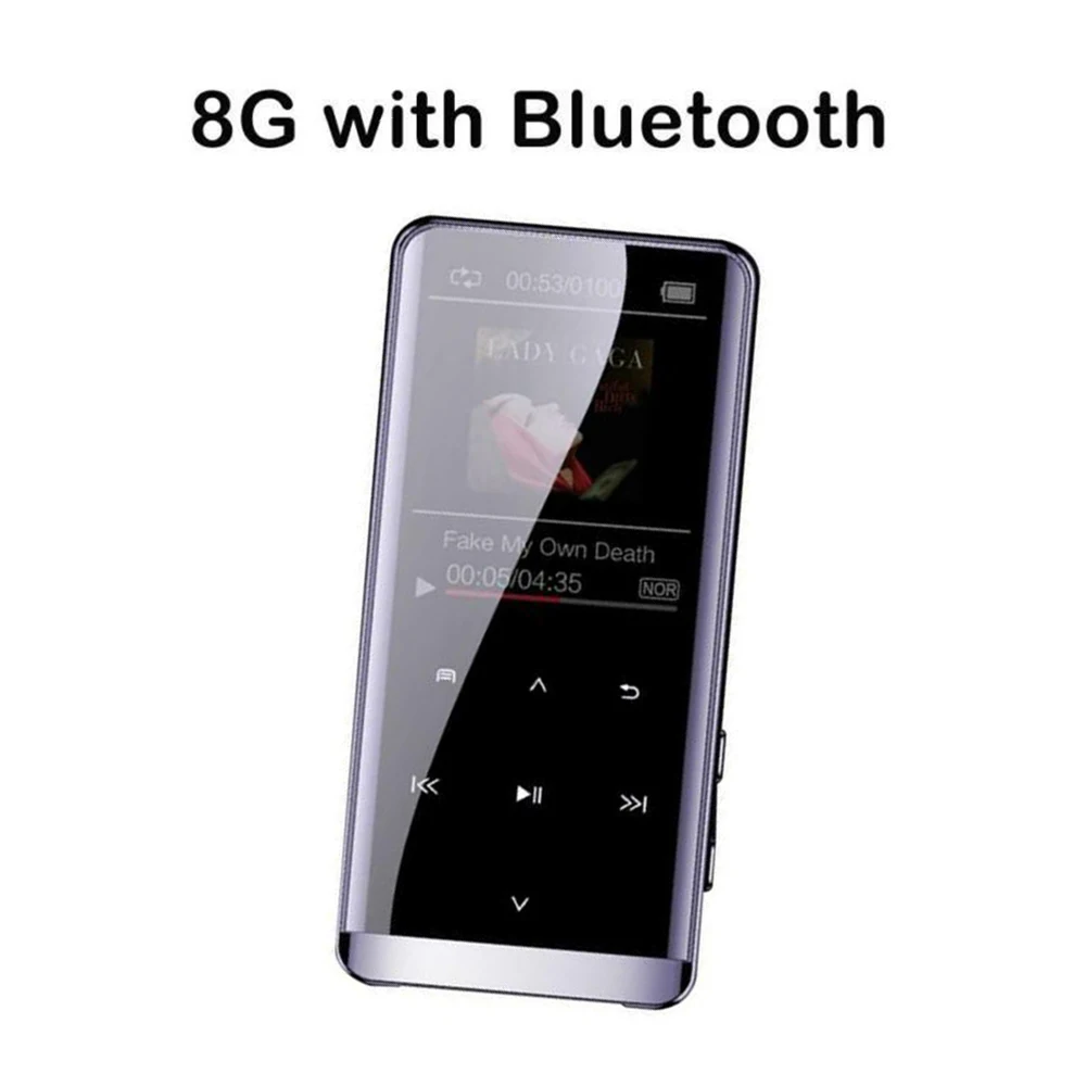 Без потерь mp3-плеер HIFI MP4 Bluetooth музыка запись голоса цинковый сплав