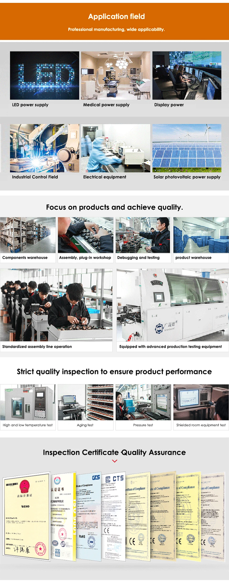 Cheap Fonte de alimentação de comutação