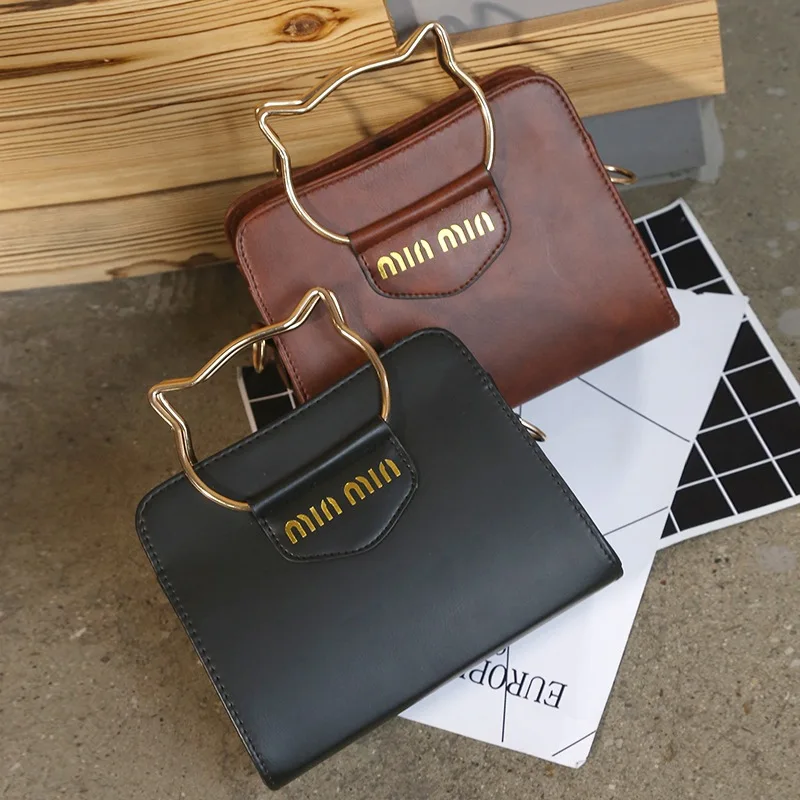 

2017 Spring New Style Retro Oil Skin Bag Casual Fashion Handbag Shell Crossbody Bag WOMEN'S Bag