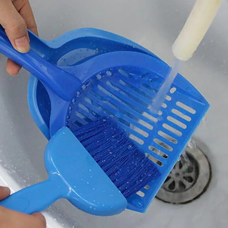 Полезный набор инструментов для уборки кошачьих туалетов 4 шт. пластиковая