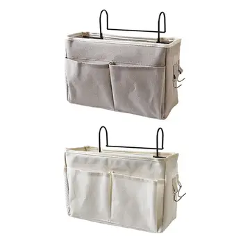 

Bedside Caddy Hanging Storage Bag Organizer Dorm Room Phone Book Magazine Holder