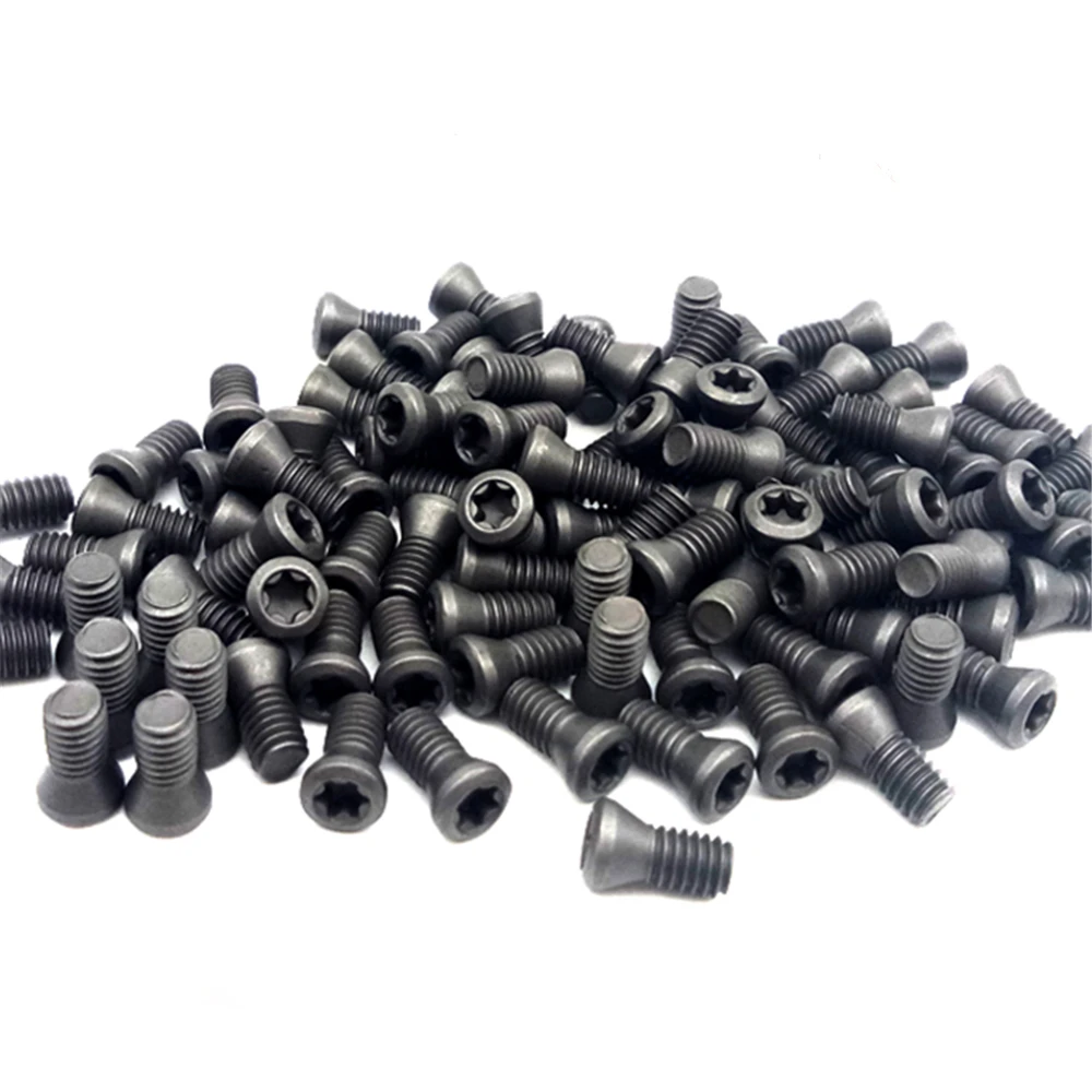 

HOT m1.8 m2 m2.2 m2.5 m3 m3.5 m4 m4.5 M5 M6 CNC Insert Torx Screw for Replaces Carbide Inserts CNC Lathe Tools holder