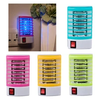 Electric Mosquito Repellent Killer LED Light Fly Bug Insect Zapper Trap Catcher Lamp Pest Control Rodent Repeller EU/US Plug