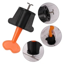 50 шт./пакет многоразовая система обнаружения резьбы плоскогубцы строительный анти-липаж уровень клинья плитки выравниватель прокладки для Floorin