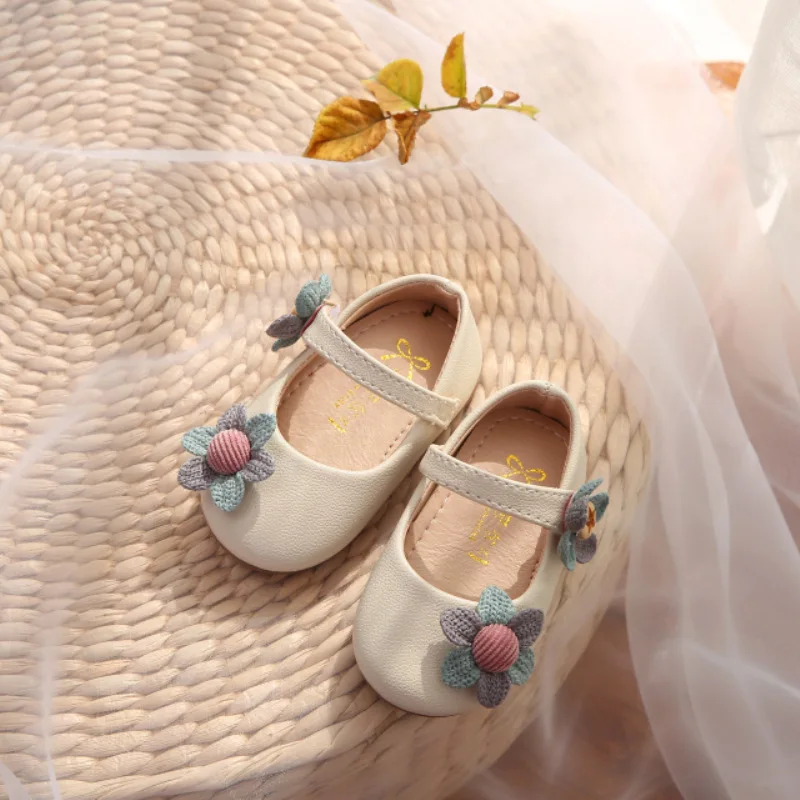 

BABY'S Shoes CHILDREN'S Shoes 0-2-And-a-Half-Year-Old Female Baby Spring And Autumn Shoe Shoes Princess Soft Bottom Toddler Shoe
