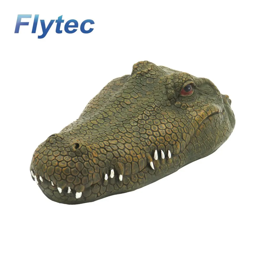 Flytec RC лодка моделирование головы крокодила гоночный катер 2,4 г дистанционное управление Электрический Водонепроницаемый Крокодил 15 км/ч скорость пародия игрушка