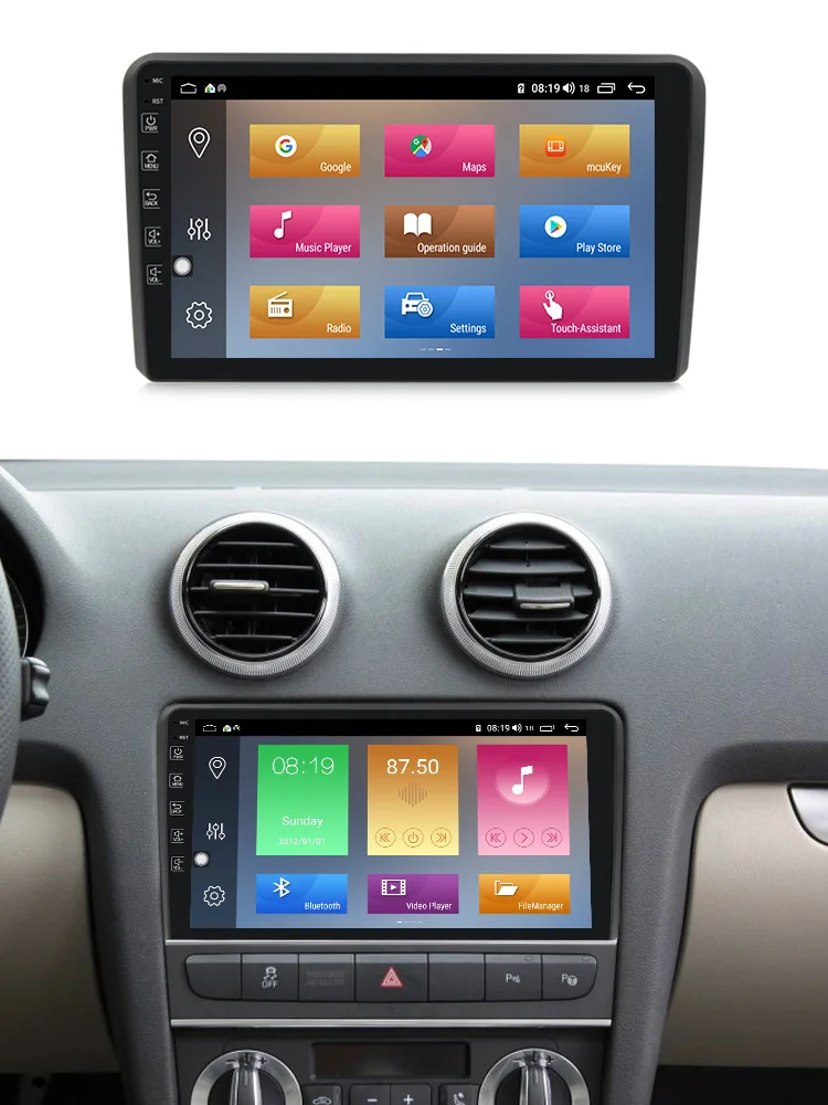 Новинка! Ips DSP Android 10 автомобильный Радио плеер Мультимедиа gps навигация для Audi A3 8P 2003-2012 S3 2006-2012 RS3 Sportback 2011 BT