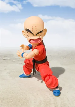 

SHF Dragon Ball Z Kids Kuririn PVC Action Figure Collectible Model Toy 10cm anime figure for Christmas gift