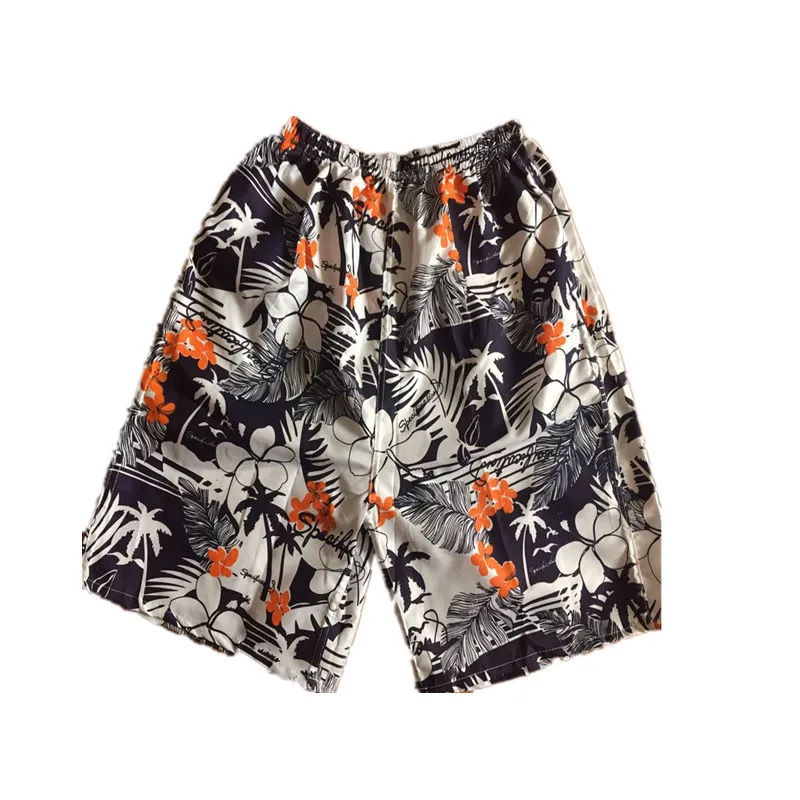 

Men's Quick-Dry Beach Shorts Soft Breathable Casual Loose And Plus-sized Casual Short Sports Drifting Stall