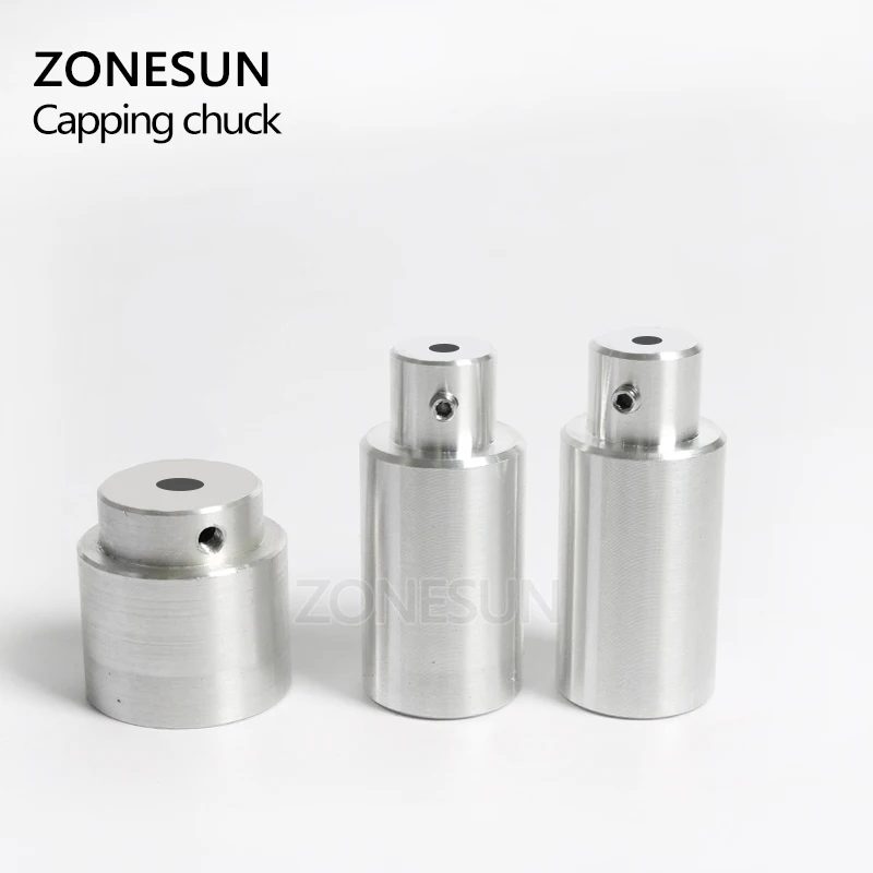 US $63.00 ZONESUN Customized Chuck liquid bottle perfume capping head for Hand held screw capping machine Plastic Bottle cap sealer