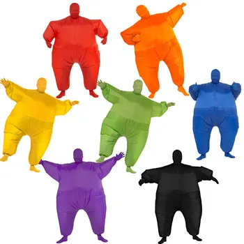 

Invisible Jumpsuit Multicolor Inflatable Cosplay Costumes Halloween Costume Party Dress Up for Adult Unisex