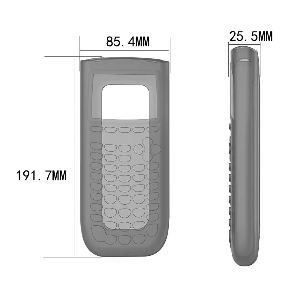 Силиконовый чехол для калькулятора, защитный чехол для Texas Instruments TI-84 Plus Calculator