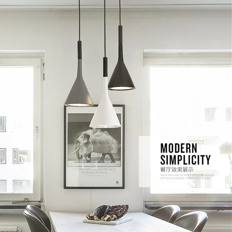 

nordic luminaria luminaire suspendu crystal restaurant LED pendant lights hanging ceiling lamps