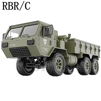 

RBR/C Fayee FY004A 1/16 2.4G 6WD Rc Car Proportional Control US Army Military Truck RTR Model Toys