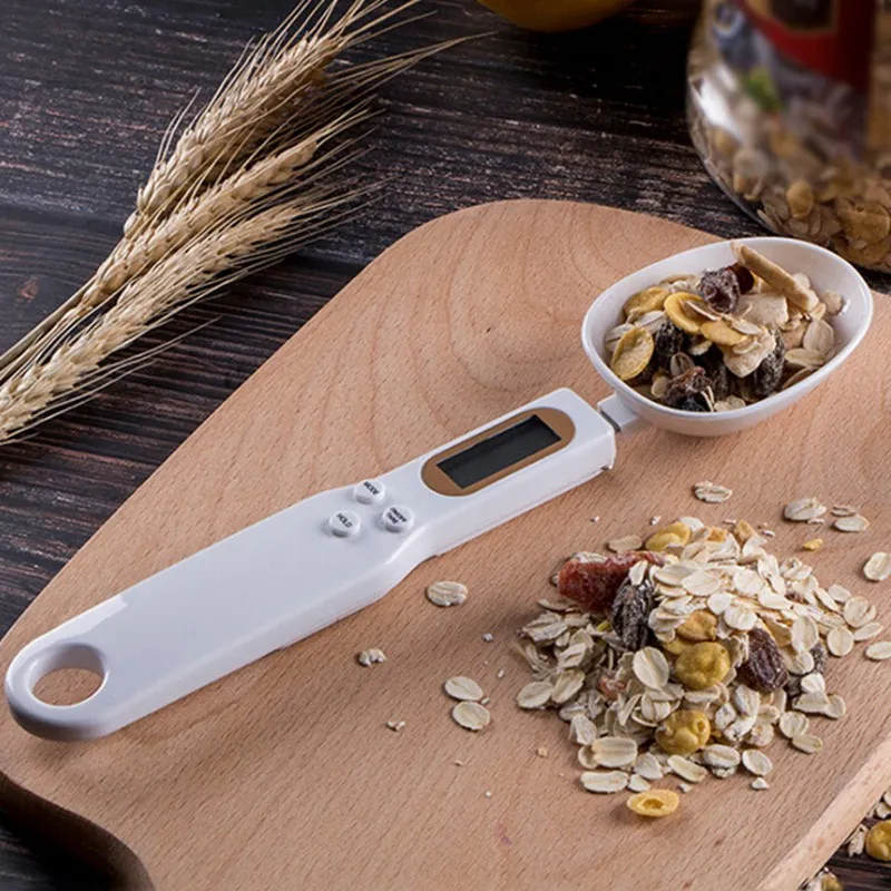 

LCD Display Kitchen Spoon Scale Electronic Scale Spoon For Kitchen Food Ingredients Measuring Baking Tools 500g/0.1g