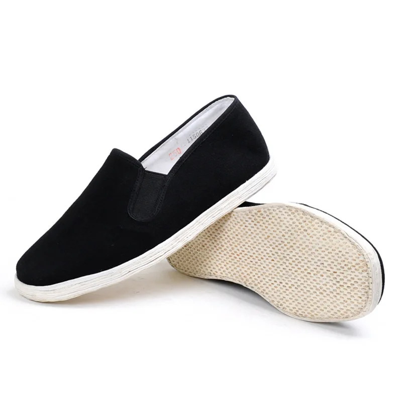 

Old Beijing Cloth Shoes yi hui Home Handmade Cloth Shoes Middle-aged Dad Comfortable Strong Cloth Soles MEN'S SHOES