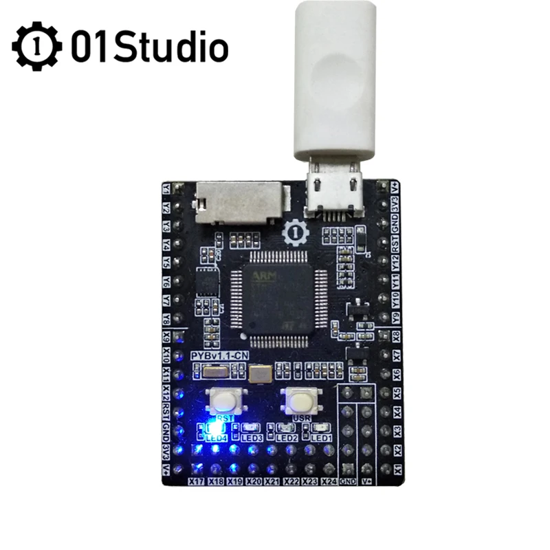 01 Ʃ pyBoard V1.1-CN Micropython STM32 STM32F405    Ӻ α׷