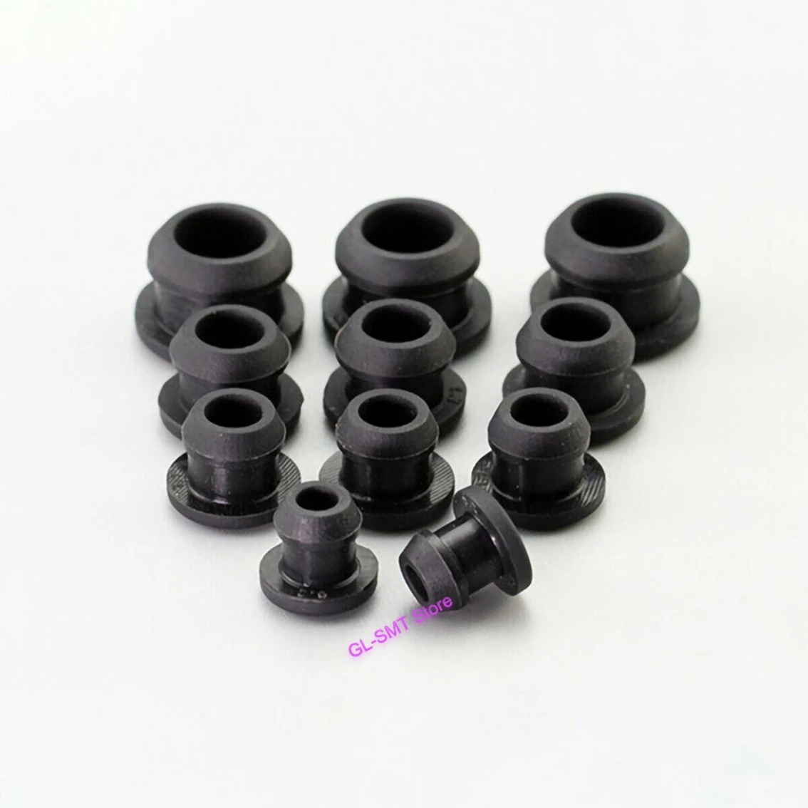 Silicone Rubber Plugs 4.5mm to 14mm T Type Plug Cover Snap-on Gasket Blanking End Caps Seal Stopper