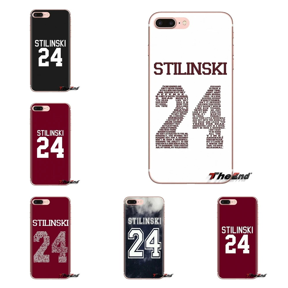 TPU Skin Case For Xiaomi Mi3 Samsung A10 A30 A40 A50 A60 A70 Galaxy S2 Note 2 Grand Core Prime 2017 Teen Wolf STILINSKI 24 Words | Мобильные